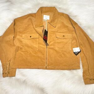 Celebrity-pink Women's Brown and Tan Jacket